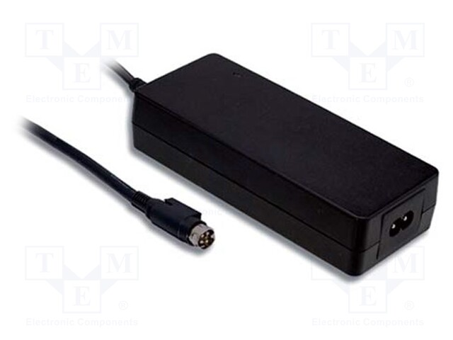 Power supply: switched-mode; 12VDC; 8.5A; 102W; Case: desktop; 88%