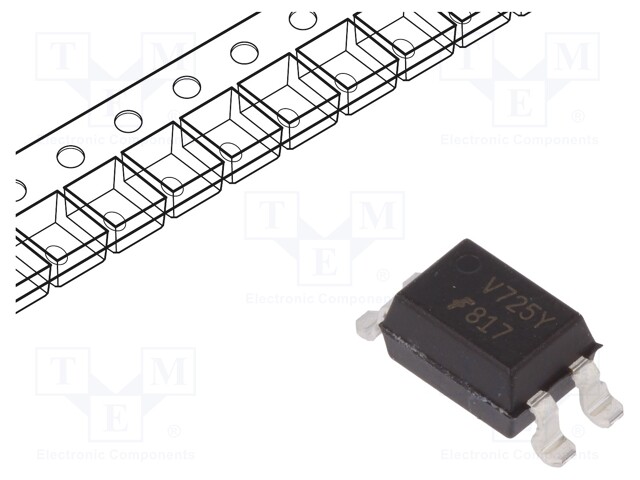 Optocoupler; SMD; Channels: 1; Out: transistor; Uinsul: 5kV; Uce: 70V