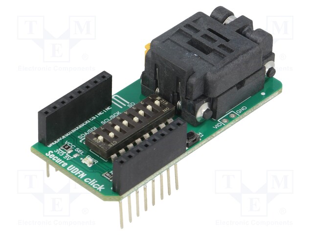 Click board; authentification; GPIO,I2C,SPI,SWI; 08QN50L43020