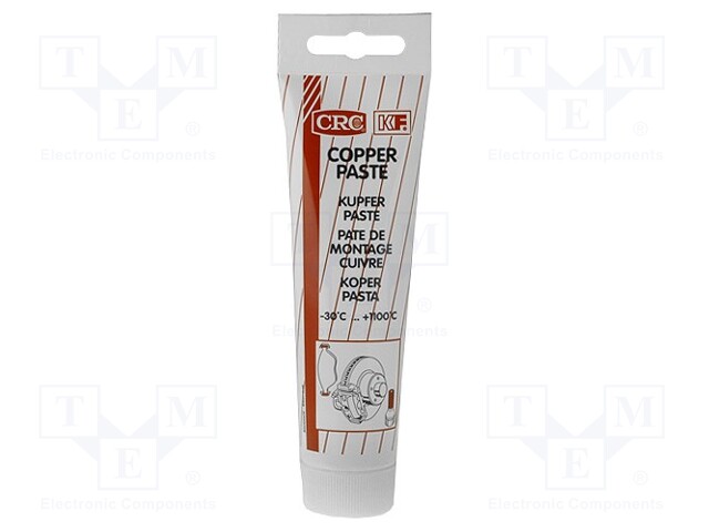 Grease; copper; paste; tube; COPPER PASTE; 100ml; -30÷1000°C