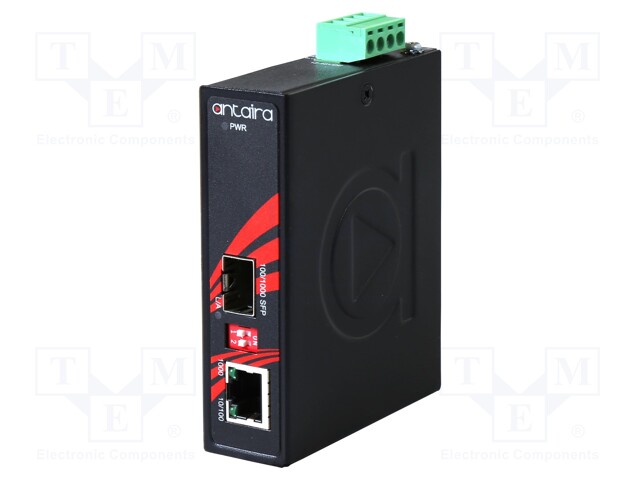 Industrial module: media converter; GIGA ETHERNET/SFP fiber