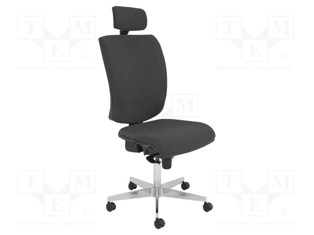 Chair; ESD; Seat dim: 480x450mm; Back dim: 480x450mm; 470÷510mm