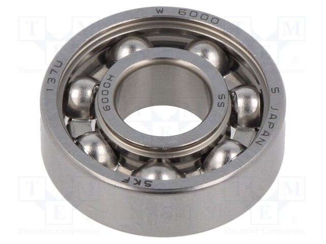 Bearing: single row deep groove ball; Øint: 10mm; Øout: 26mm