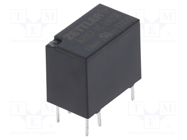 Relay: electromagnetic; SPDT; Ucoil: 24VDC; 0.5A/125VAC; 1A/30VDC