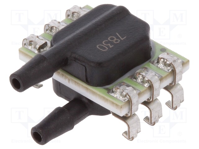 Sensor: pressure; Range: ±60 mbar; differential; Output conf: SPI