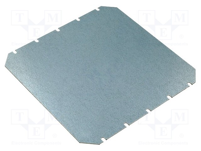 Mounting plate; steel; W: 300mm; L: 300mm; Series: CAB; CABABS303018