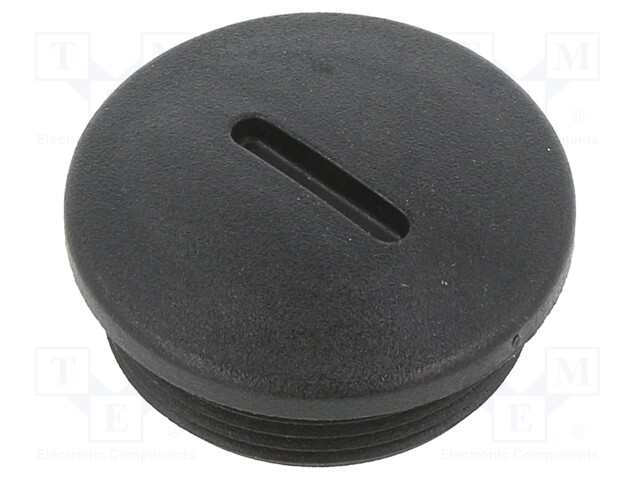 Stopper; M32; IP54; Mat: polyamide; black; Man.series: V-N-FS