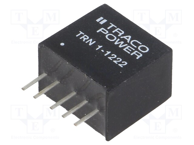 Converter: DC/DC; 1W; Uin: 9÷18V; Uout: 12VDC; Uout2: -12VDC; SIP