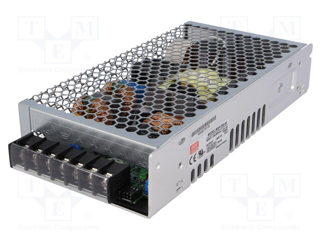 Power supply: switched-mode; modular; 206.4W; 48VDC; 199x98x38mm