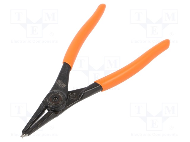 Pliers; internal circlip; Ring: external; Pliers len: 140mm