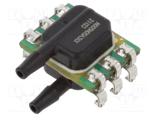 Sensor: pressure; Range: ±5 in H2O; differential; Output conf: SPI