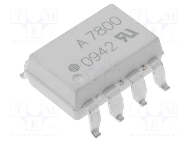 Optocoupler; SMD; Out: isolation amplifier; 3.75kV; Gull wing 8