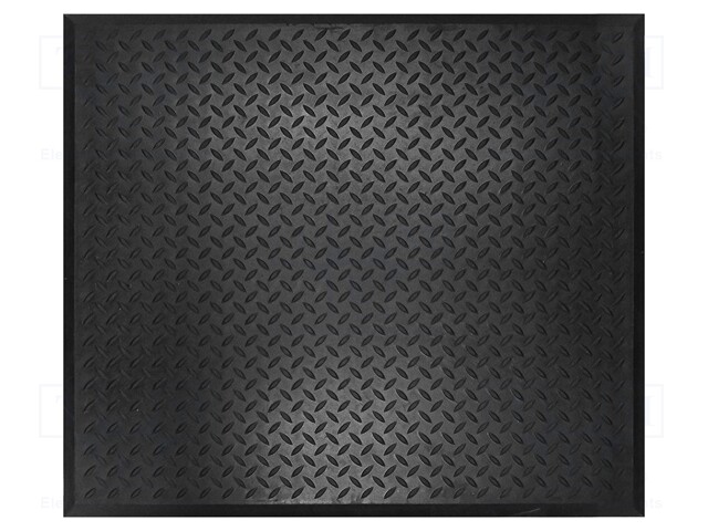 Anti fatigue mat; Width: 0.7m; L: 0.8m; Mat: rubber,nitryl