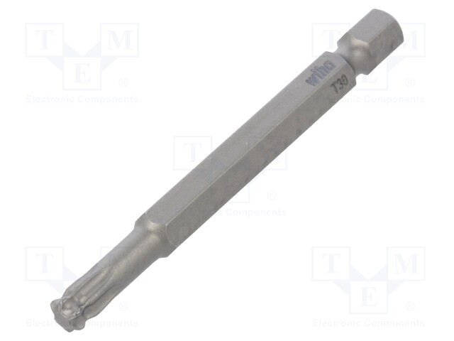 Screwdriver bit; Torx®,spherical; T30; Overall len: 70mm