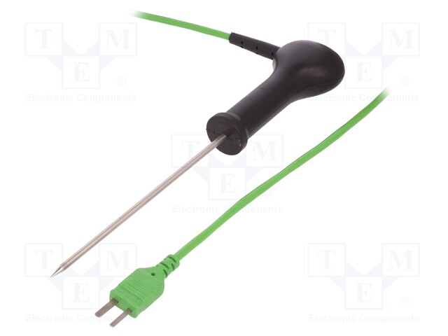 K-type temperature probe; -50÷250°C; Probe l: 120mm