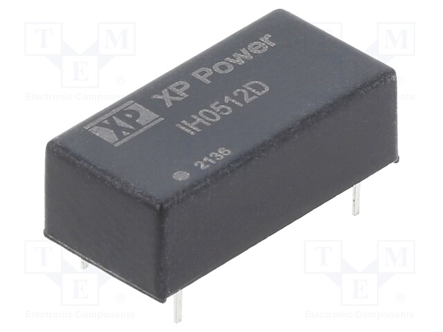 Converter: DC/DC; 2W; Uin: 5V; Uout: 12VDC; Uout2: -12VDC; Iout: 84mA