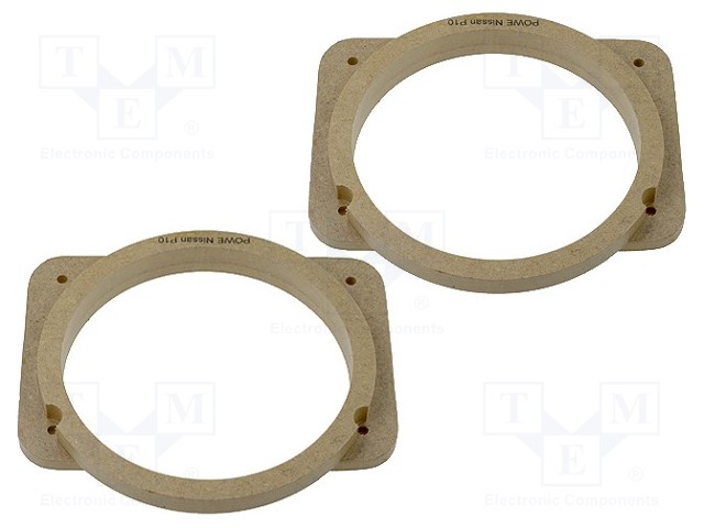 Spacer ring; MDF; 165mm; Nissan; impregnated,varnished