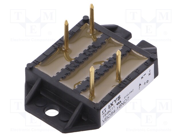 Single-phase bridge rectifier; Urmax: 1.6kV; If: 55A; Ifsm: 300A