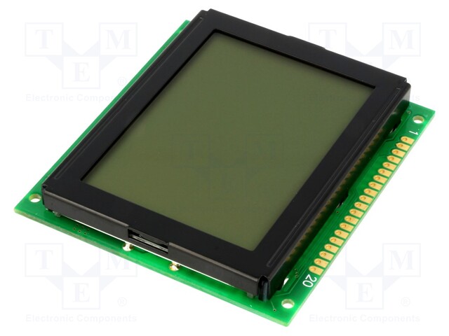 Display: LCD; graphical; 128x64; FSTN Positive; 78x70x12.6mm; 2.7"