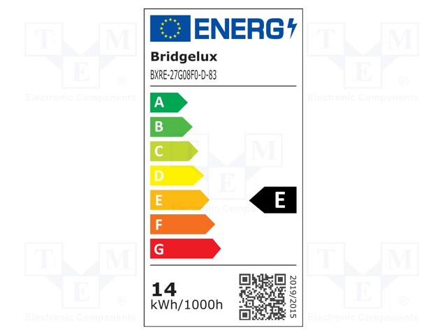 Power LED; COB; 120°; 300mA; P: 5.2W; 922lm; 12.5x12.5x1.65mm; V8