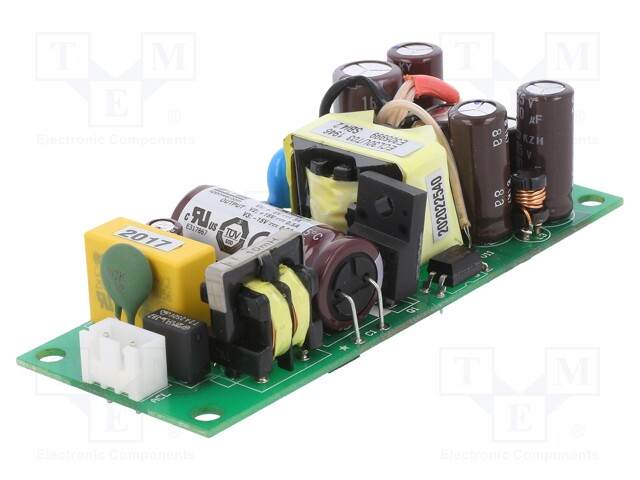 AC/DC Open Frame Power Supply (PSU), ITE, 3 Output, 30 W, 85V AC to 264V AC, Adjustable, Fixed