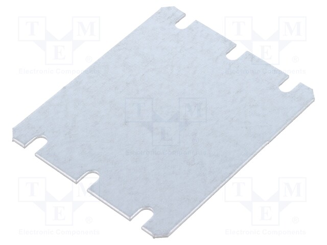 Mounting plate; steel; W: 66mm; L: 80mm; Series: MNX; ABS95/60HG