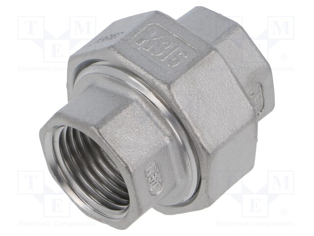 Threaded fitting; pipe union; max.10bar; 39.5mm