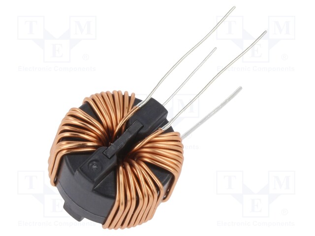 Inductor: wire with current compensation; THT; 6.5mH; 70mΩ; 3A