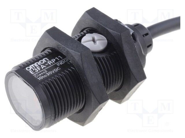 Sensor: photoelectric; straight; Range: 0.5m; NPN; Usup: 10÷30VDC