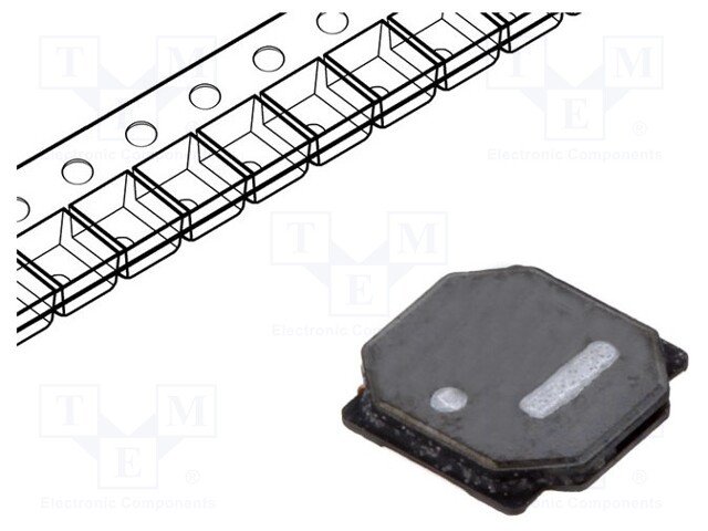 Inductor: wire; SMD; 2.2uH; 1.4A; 0.1Ω; 4.9x4.9x1mm; ±30%