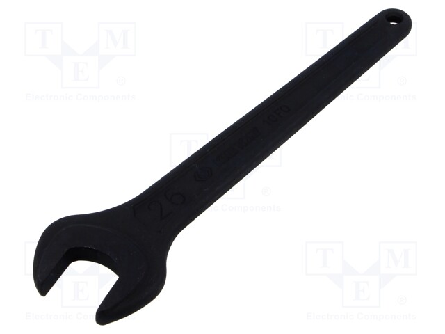 Wrench; single sided,spanner; 26mm; Chrom-vanadium steel