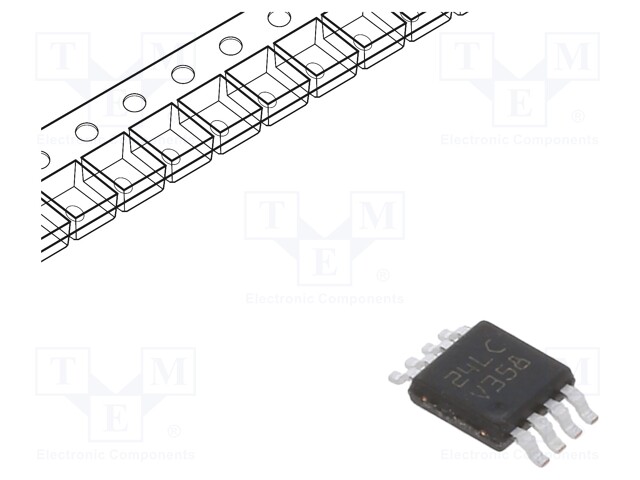 IC: operational amplifier; 1MHz; 2.7÷5.5V; Ch: 2; SSOP8; IB: 0.5uA