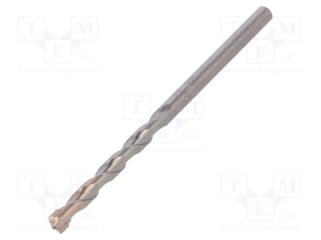 Drill bit; for concrete; Ø: 5mm; L: 85mm; metal; cemented carbide