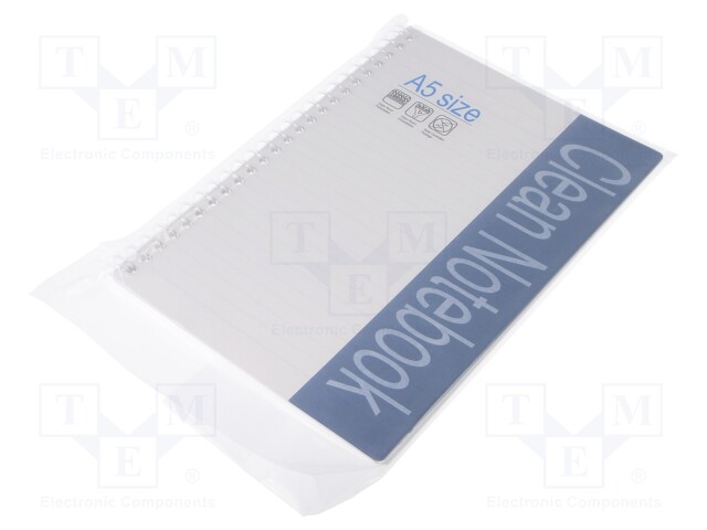 Notebook; ESD; A5; 1pcs; Features: 50 sheets per book