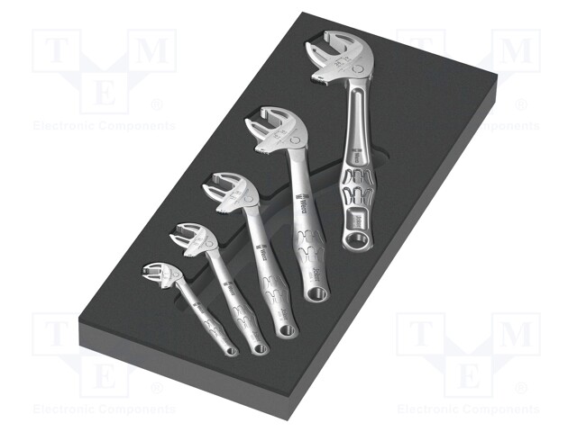 Wrenches set; spanner,self-adjusting; 5pcs; 6004 Joker