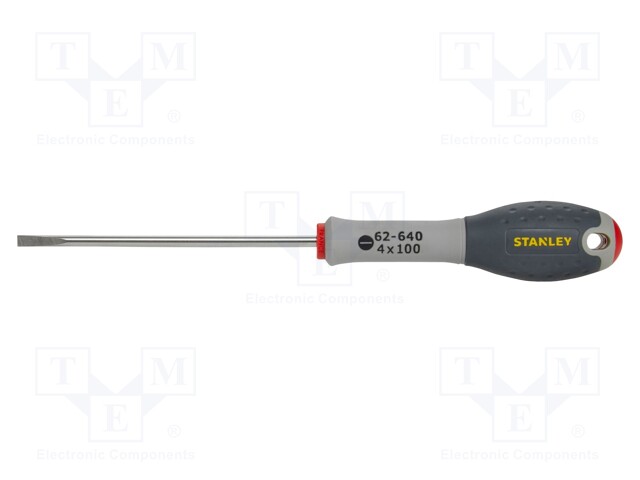 Screwdriver; slot; SL 4; 100mm