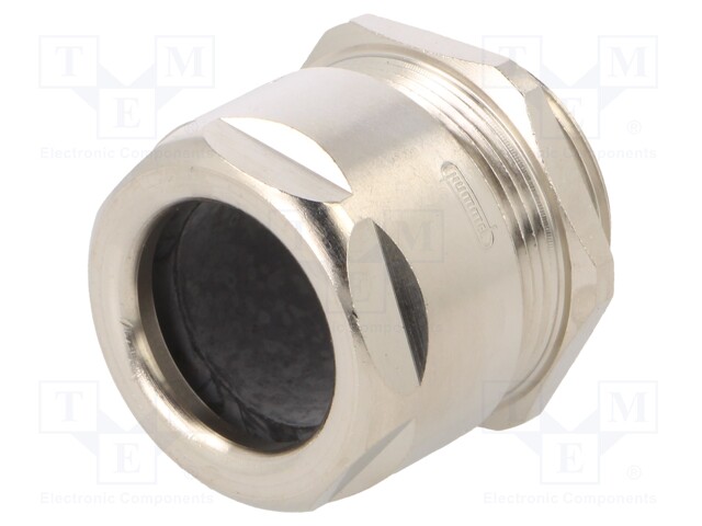 Cable gland; M32; IP68; Mat: brass; Body plating: nickel