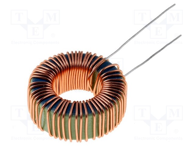 Inductor: wire; THT; 100uH; 240mΩ; 1A