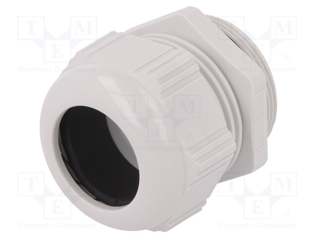 Cable gland; M40; Mat: polyamide; light grey