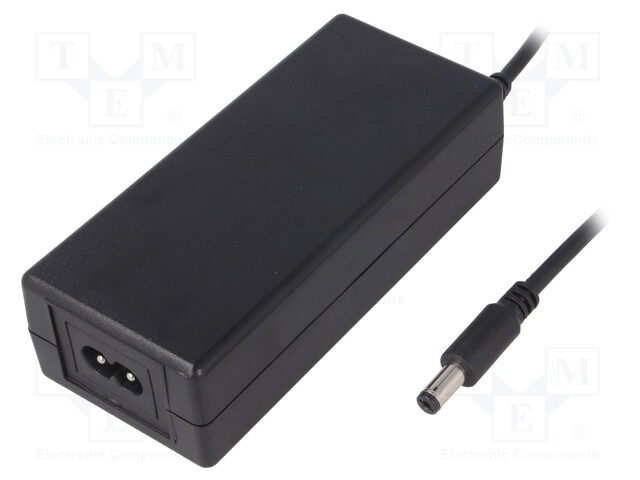 Power supply: switched-mode; 12VDC; 5A; Out: 5,5/2,1; 60W; 0÷40°C