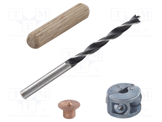 Dowel kit; Dia: 6mm