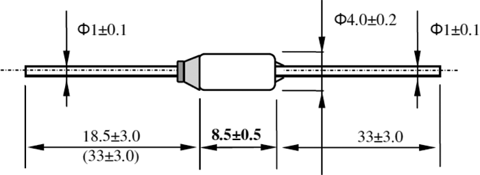 Fuse: thermal; 15A; 152°C; SF/R