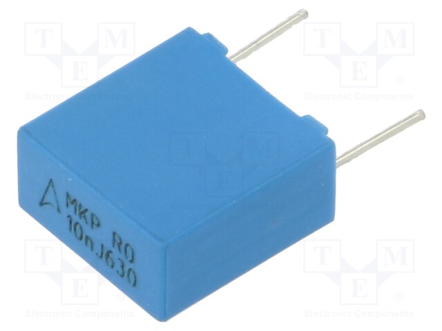 Capacitor: polypropylene; 10nF; Body dim: 5x10.5x10mm; THT; ±5%