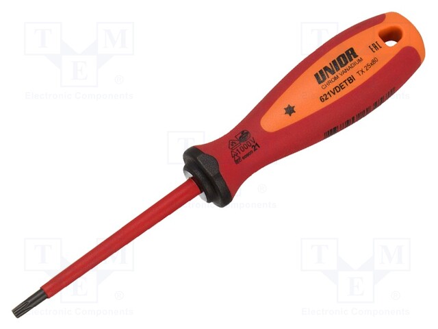 Screwdriver; insulated; Torx®; TX25; 1kVAC