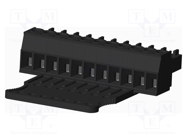 Connector: pluggable terminal block; plug; female; straight; 300V