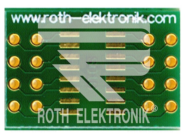 Board: universal; multiadapter; W: 13.5mm; L: 20.5mm; SO16