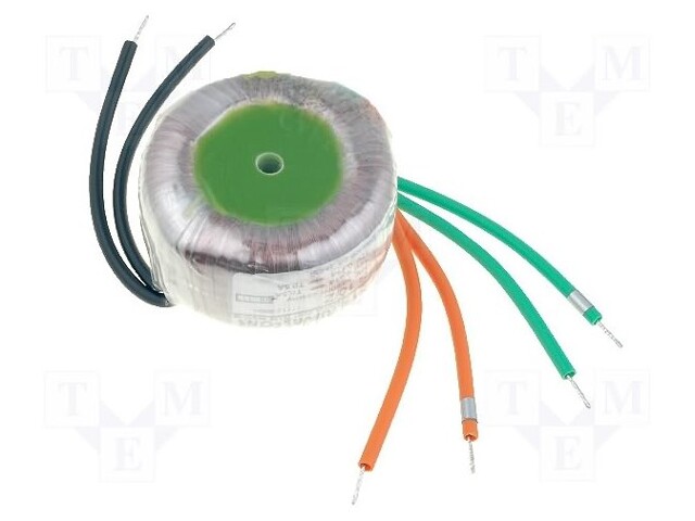 Transformer: toroidal; 10VA; 230VAC; 17V; 0.58A; 0.2kg; Ø: 53mm; IP00