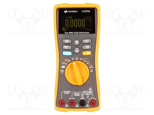 Digital multimeter; OLED; VDC: 30m/300m/3/30/300/1000V