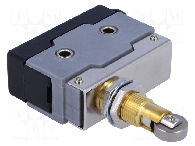 Microswitch SNAP ACTION; with longitudinal roller; SPDT; Pos: 2