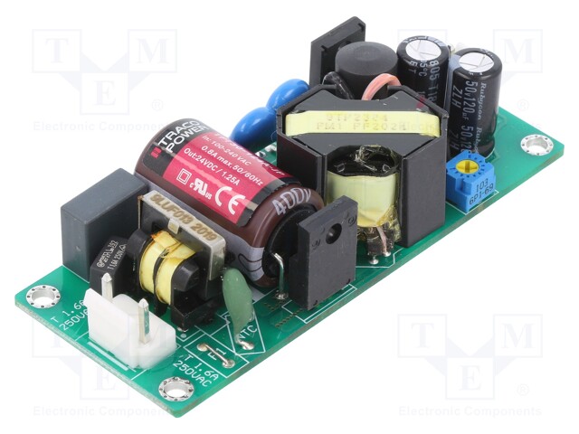 Power supply: switched-mode; open; 30W; 120÷370VDC; 85÷264VAC